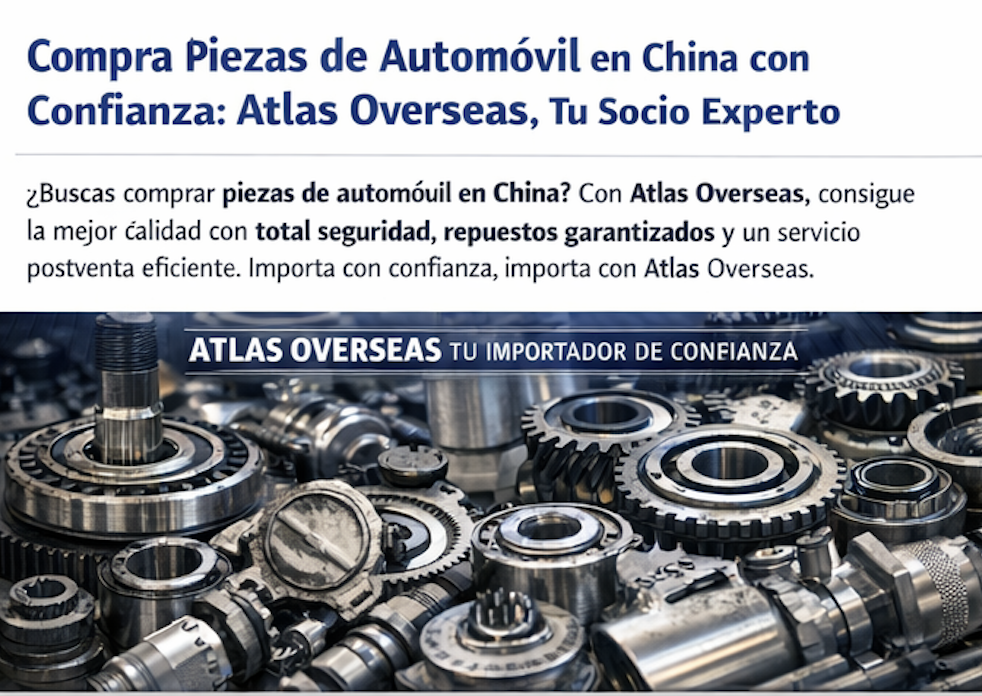 Comprar piezas de automóvil en China